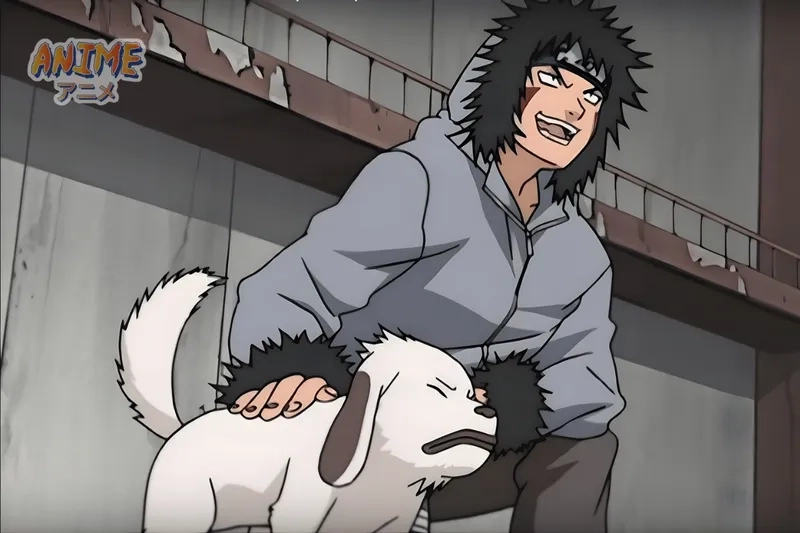 Chú chó ninja Akamaru Naruto chiến đấu