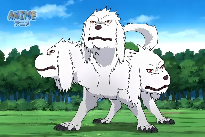 Ảnh Akamaru 4K siêu rõ nét làm màn hình