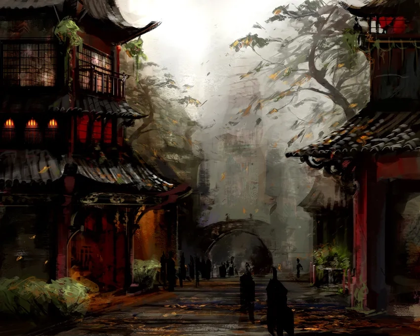 Wallpaper anime cổ trang đẹp lung linh chuẩn HD