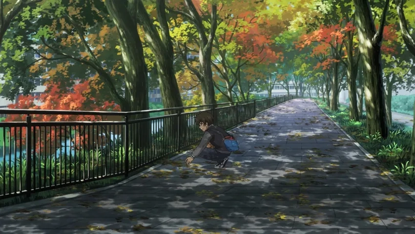 Khám phá ảnh anime cảnh công viên lãng mạn và yên bình