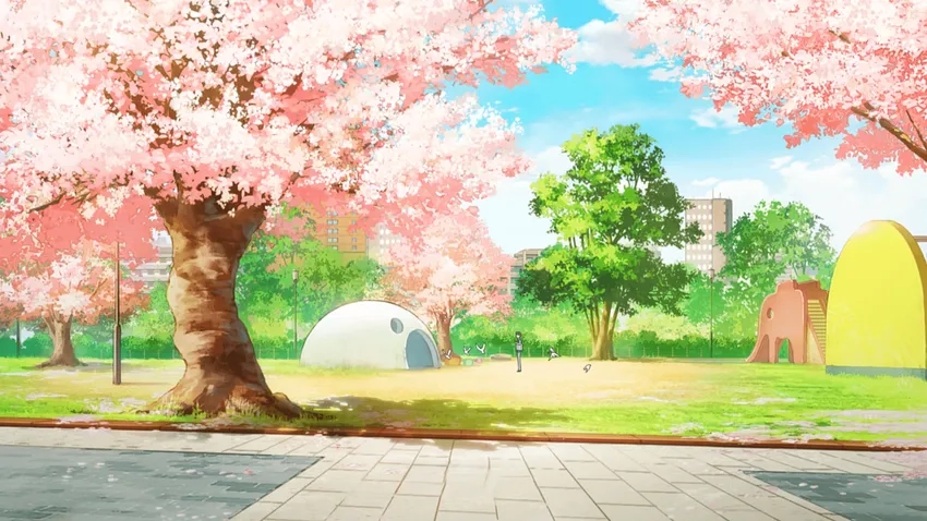 Background anime park đẹp mắt cho màn hình của bạn