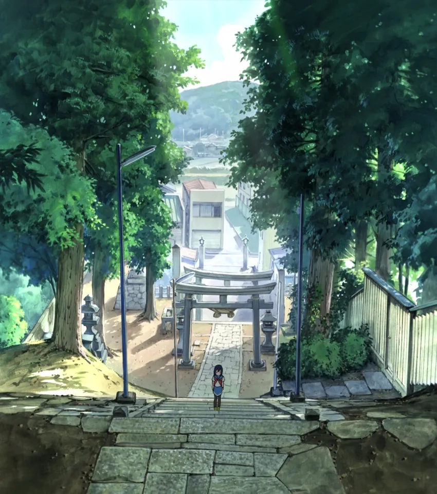 Anime công viên lãng mạn cho những khoảnh khắc riêng tư