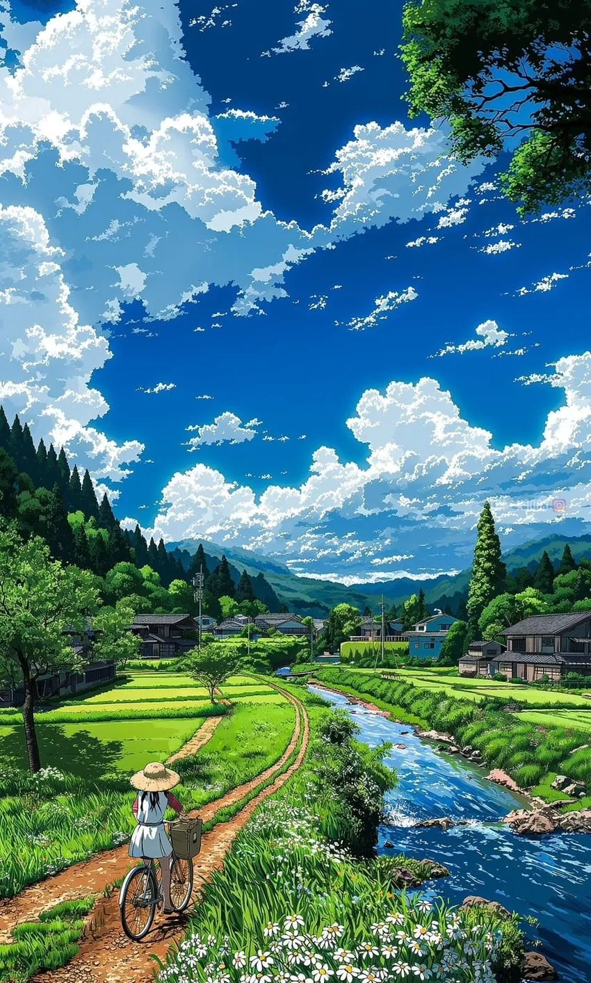 Tải hình anime phong cảnh đẹp cực chất