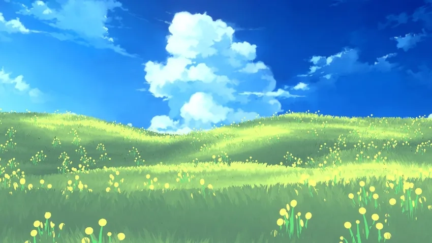 Anime style đồng quê mang cảm giác bình yên sâu lắng