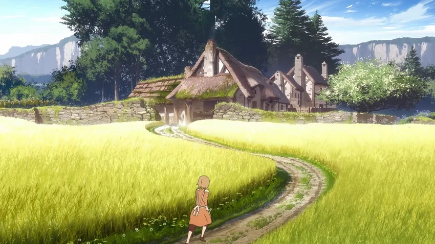 Tranh anime phong cảnh thiên nhiên đẹp mắt và sống động