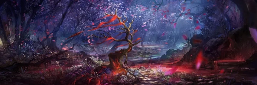 Tải ngay hình nền anime phong cảnh fantasy cực chill