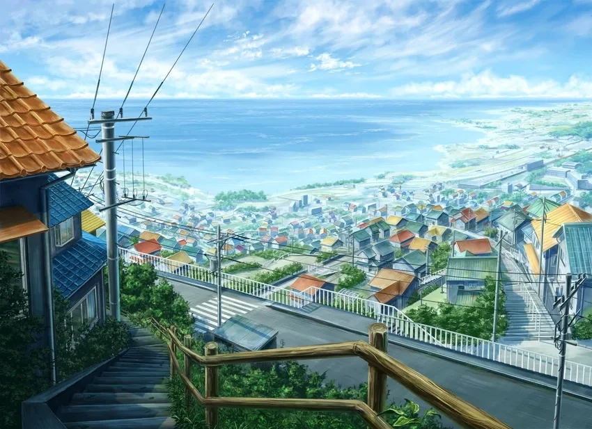 Wallpaper anime city tuyệt đẹp cho không gian số của bạn