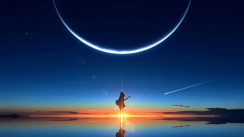 Ảnh anime space full HD cực sắc nét cho mọi thiết bị