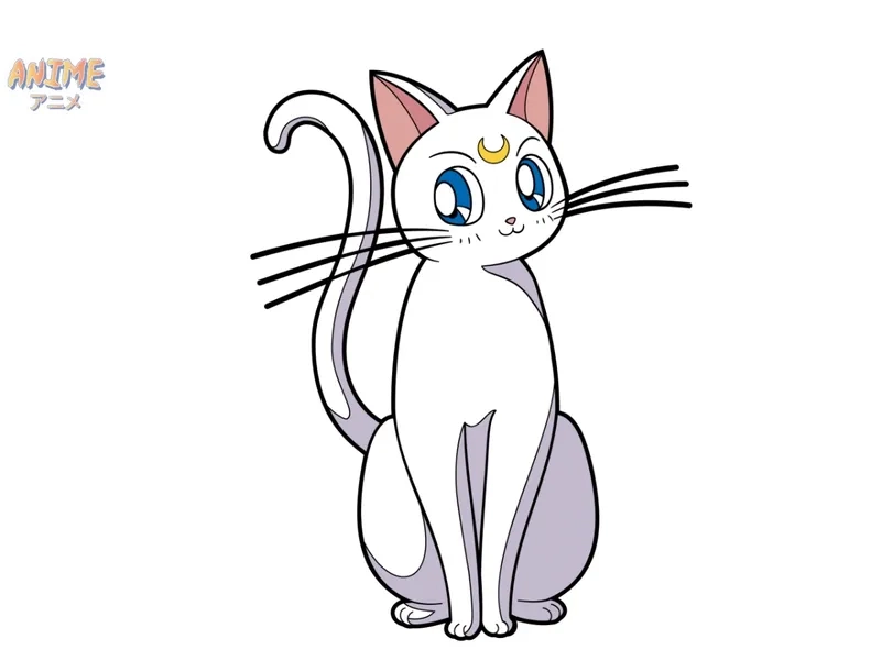 Artemis dễ thương là cố vấn của Thủy Thủ