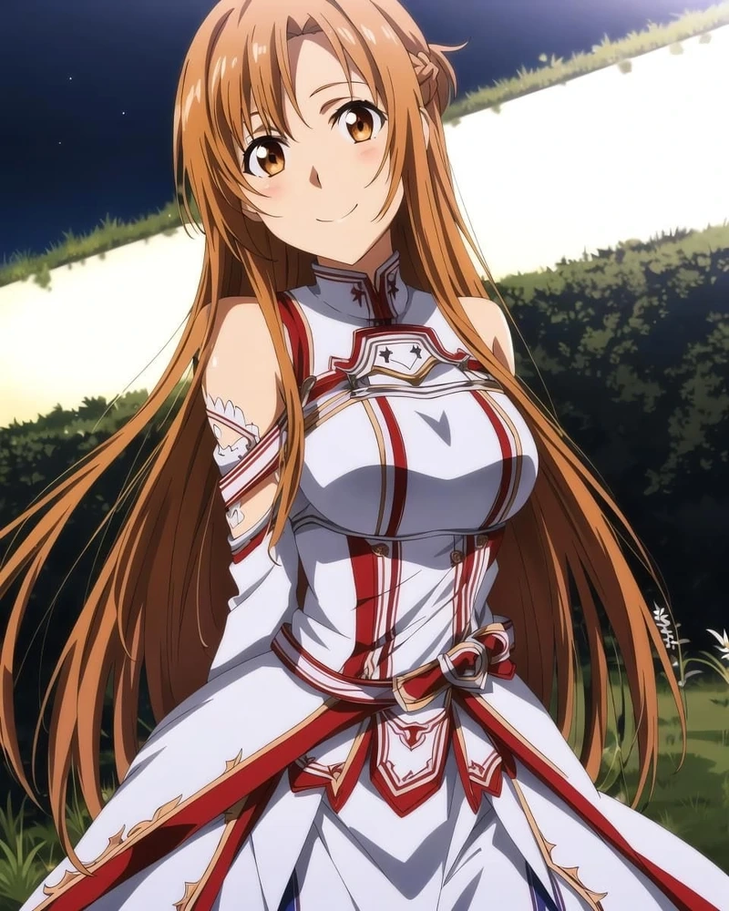 Yuuki Asuna anime name nổi bật với vẻ đẹp dịu dàng và mạnh mẽ hòa quyện