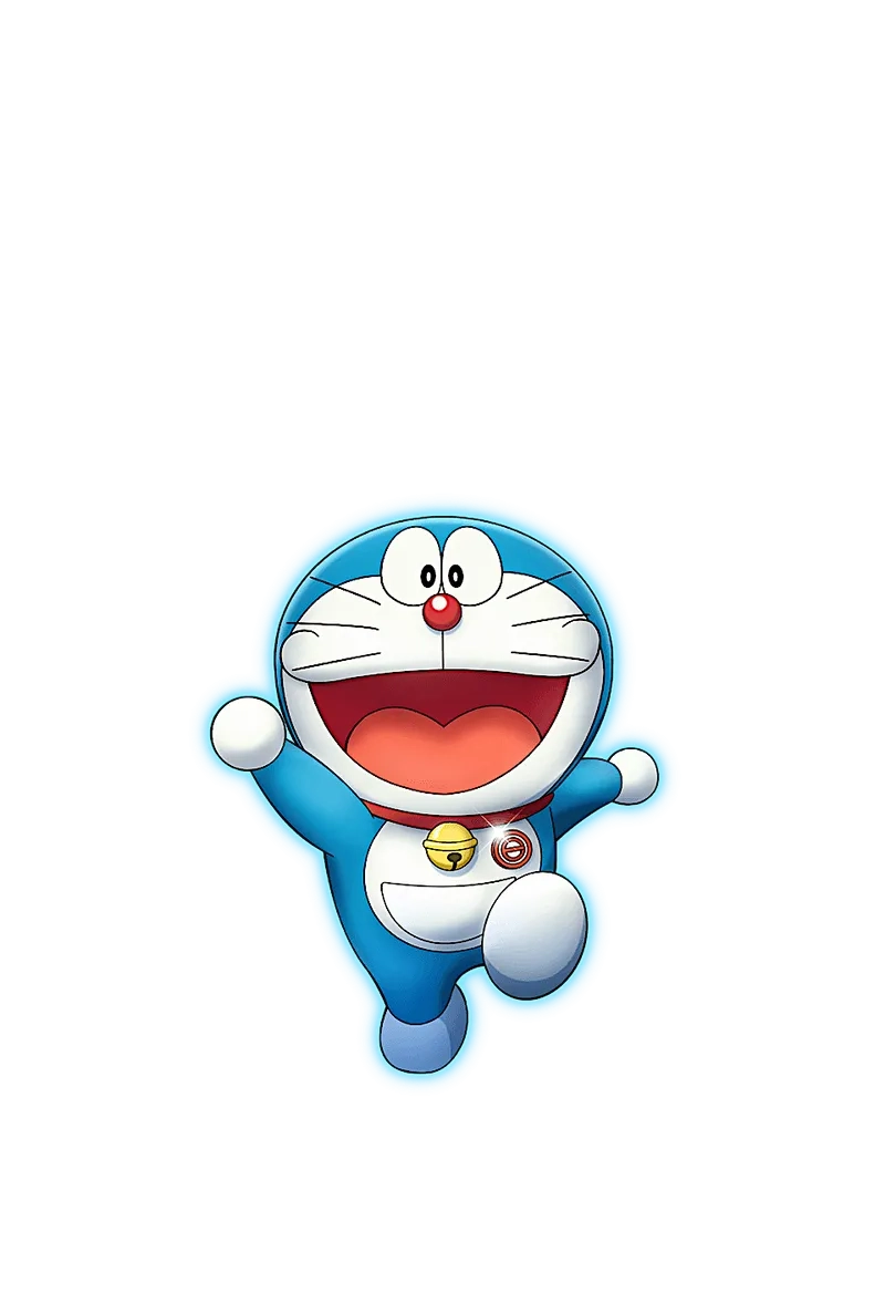 Mèo máy Doraemon màu xanh yêu thích