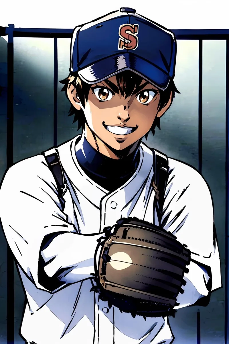 Thưởng thức vẻ dễ thương Eijun Sawamura cute