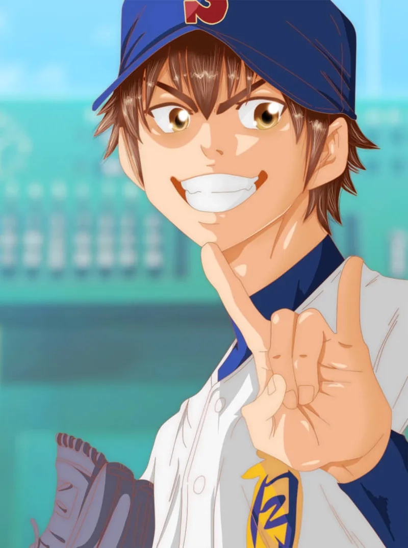 Thưởng thức tác phẩm Eijun Sawamura fanart sáng tạo