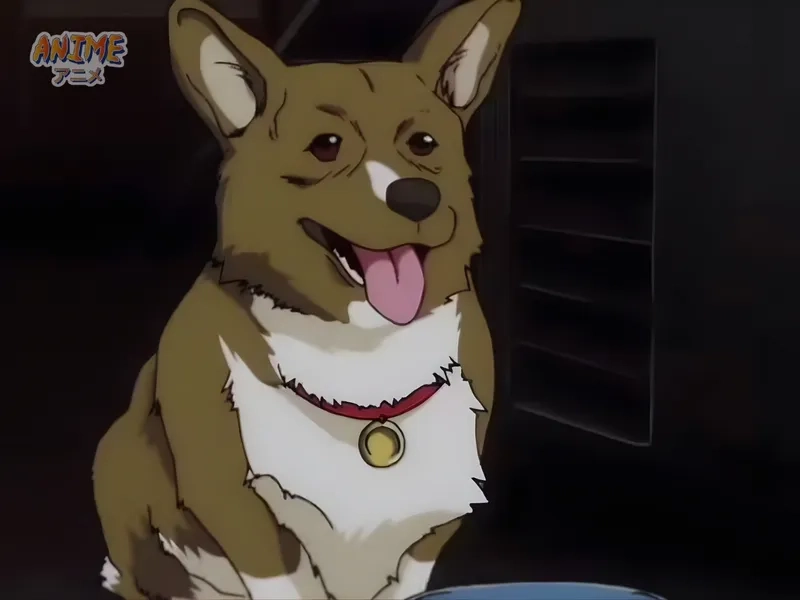 Chú chó ảnh Ein cute đáng yêu vô cùng