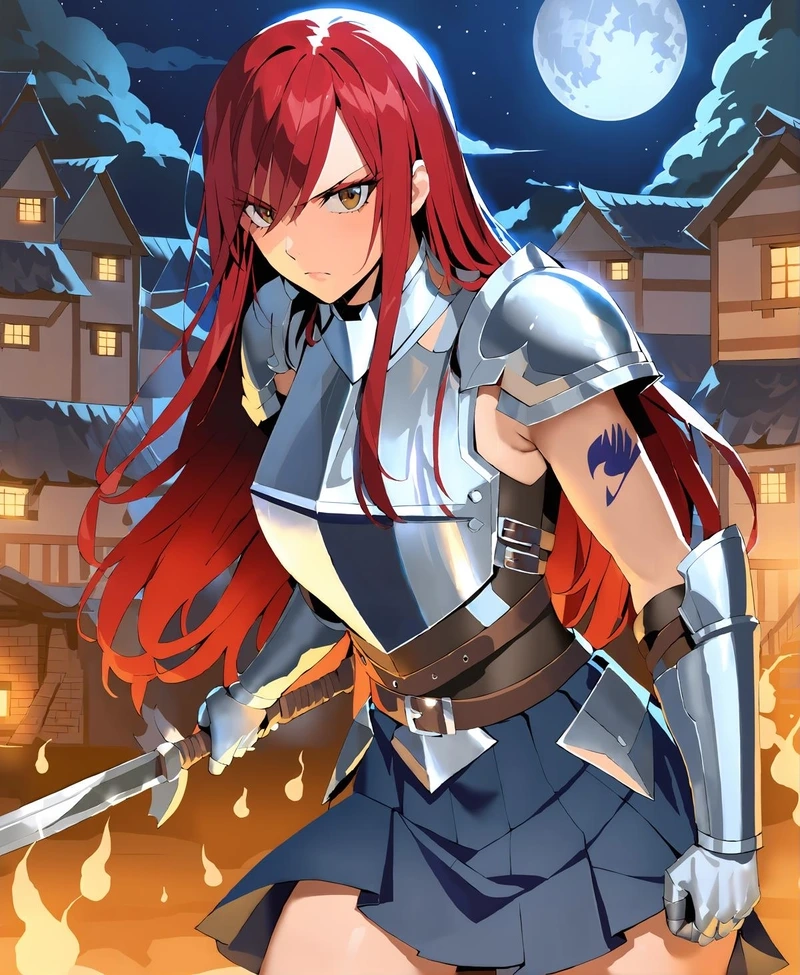 Biệt danh huyền thoại erza scarlet titania