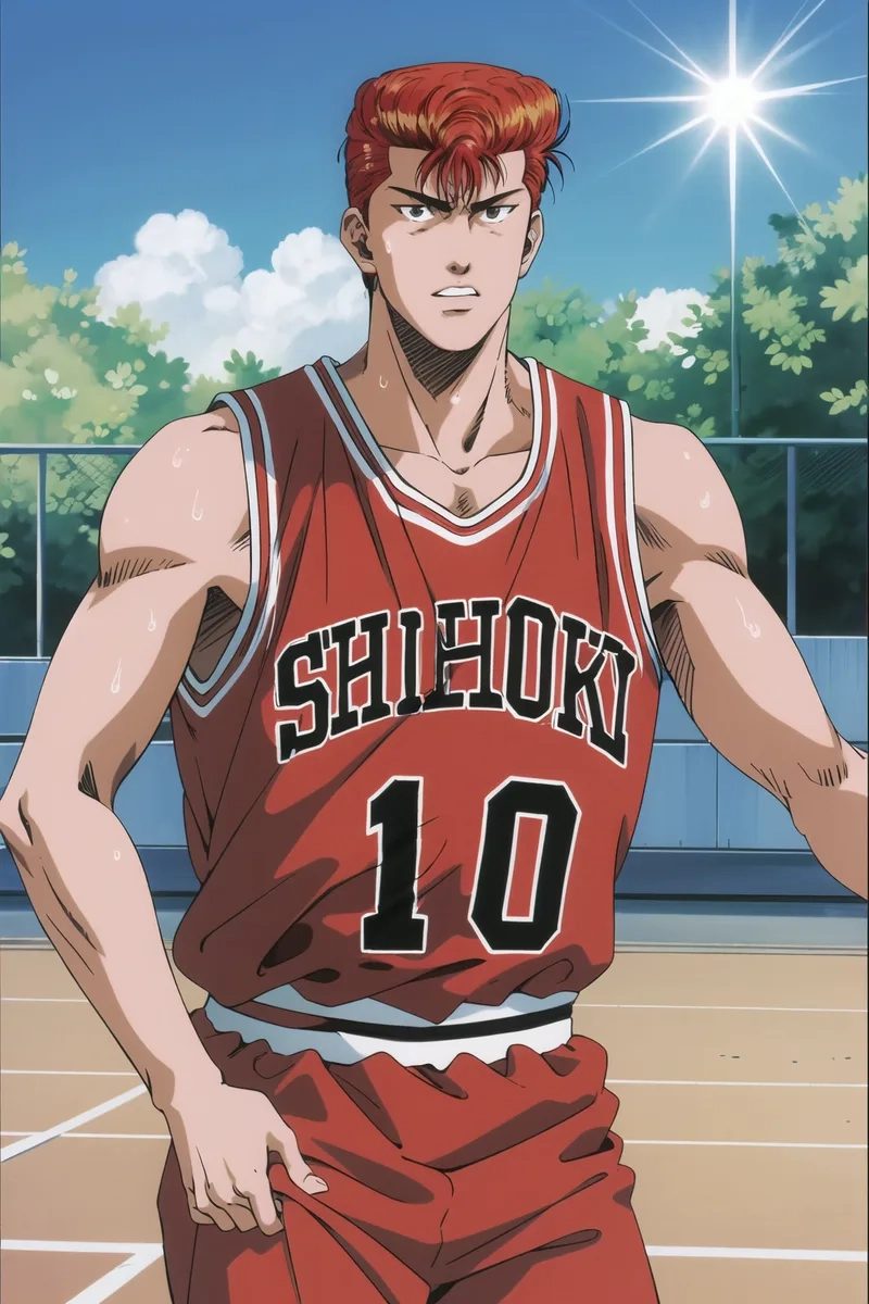 Cảm nhận sức mạnh của Hanamichi Sakuragi ngầu