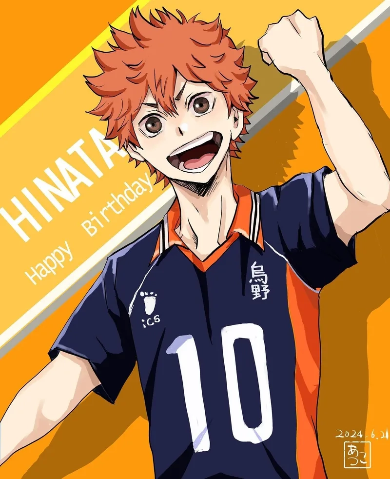 Chiều cao ấn tượng của Hinata Shoyo chiều cao