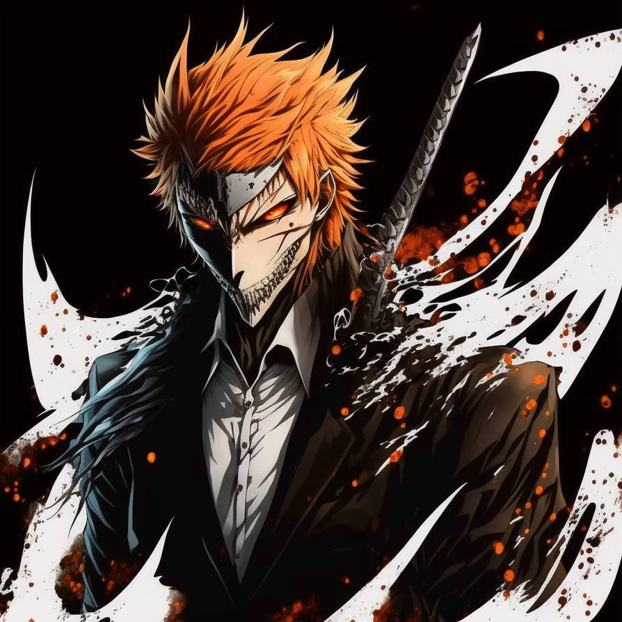 Ảnh Ichigo Kurosaki ghi lại vẻ ngoài nổi bật