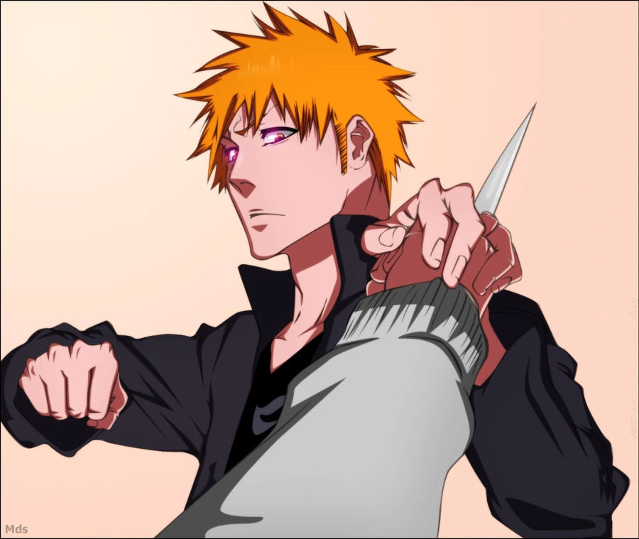 Ichigo Kurosaki fanart sáng tạo và độc đáo