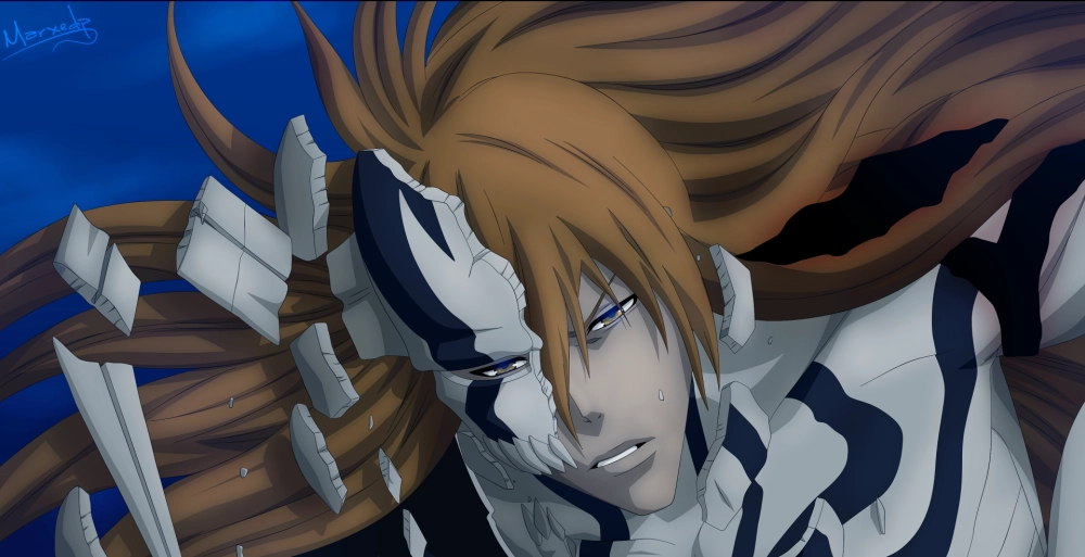 Ichigo Kurosaki poster tạo điểm nhấn mạnh mẽ