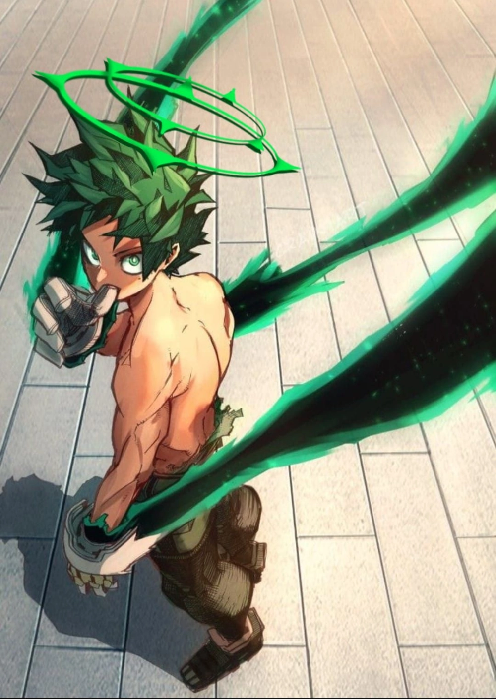 Izuku Midoriya HD hiển thị chi tiết sắc nét tuyệt vời