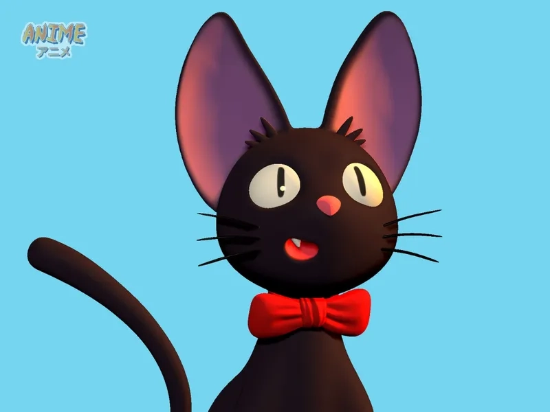 Tải hình Jiji dễ thương làm kỷ niệm