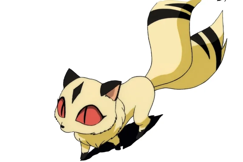 Hình Kirara dễ thương luôn sát cánh bên Sango