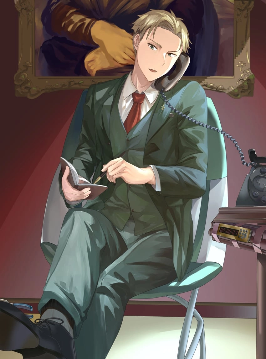 Loid Forger đẹp với diện mạo lịch lãm và hút mắt