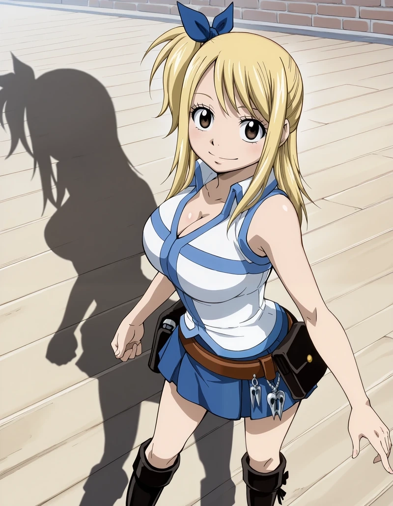 Lucy Heartfilia height cùng dáng người cân đối đầy nữ tính