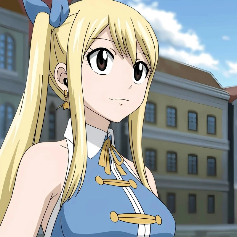 Lucy Heartfilia png với tạo hình ma pháp sư tinh linh đẹp mắt