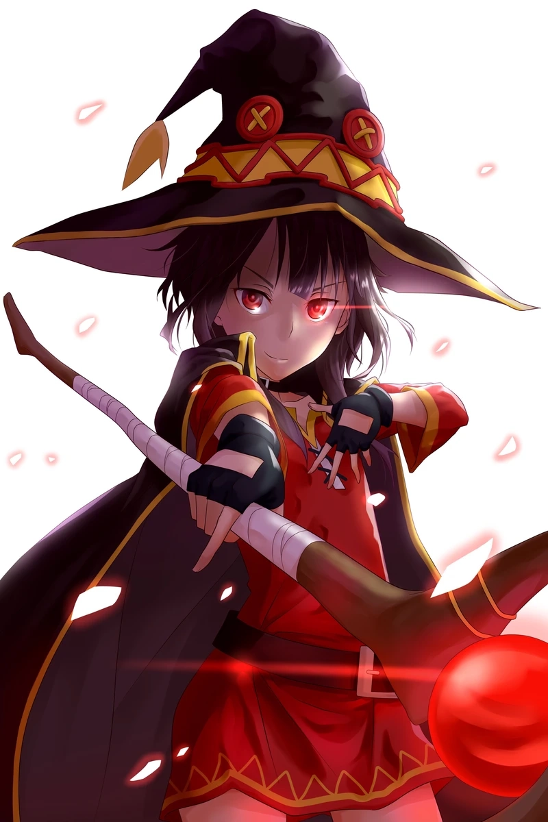 Megumin cute trong khoảnh khắc tung phép nổ bá đạo