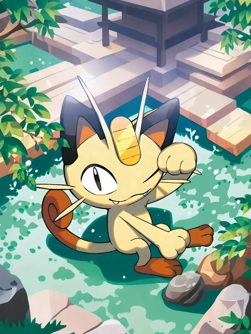Meowth Team Rocket luôn thất bại vui nhộn
