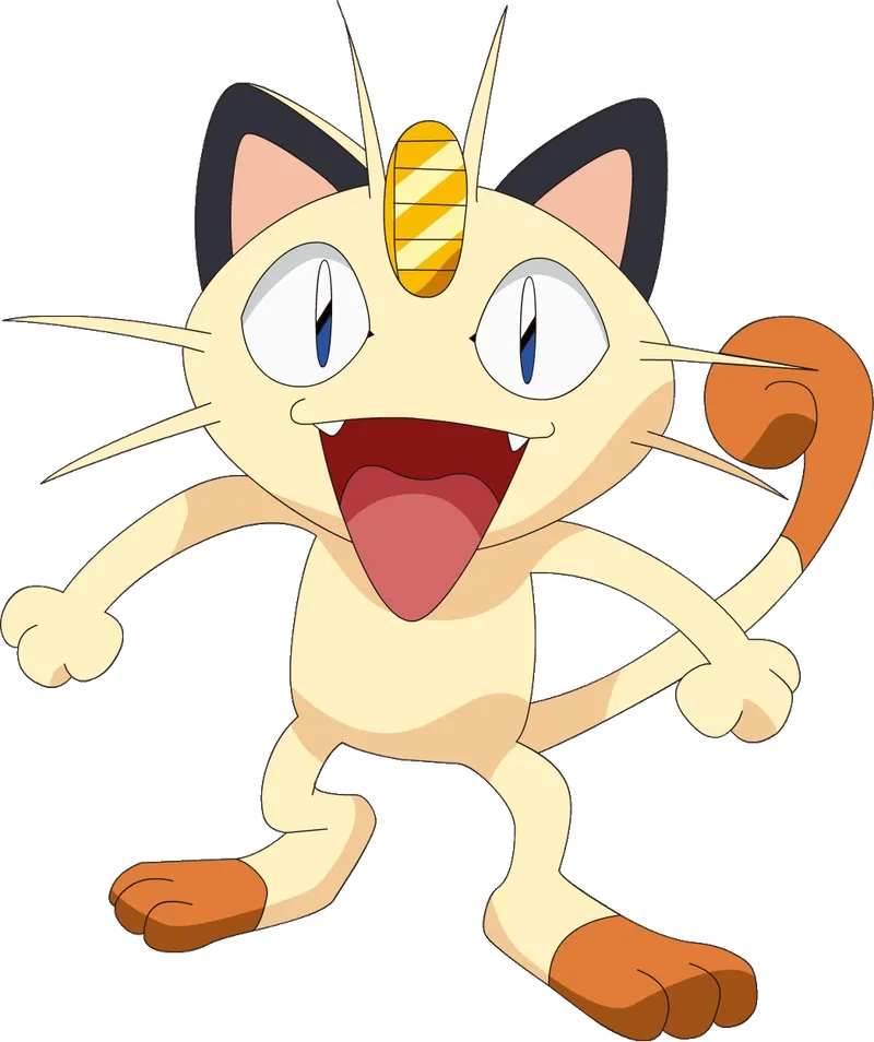 Lựa chọn mẫu ảnh Meowth làm hình đại diện