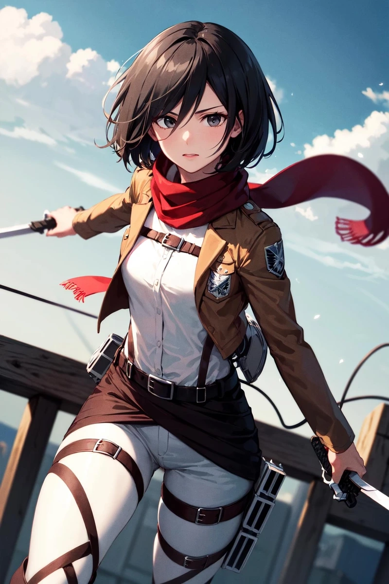 Chi tiết về nhân vật Attack On Titan Mikasa Ackerman bạn chưa biết