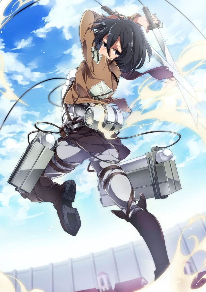 Top khoảnh khắc đẹp nhất của Anime Mikasa