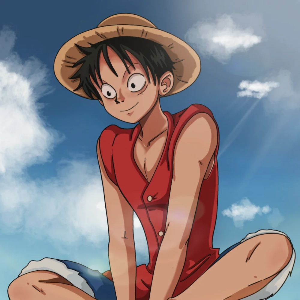 Monkey D. Luffy HD hiển thị chi tiết sắc nét nổi bật