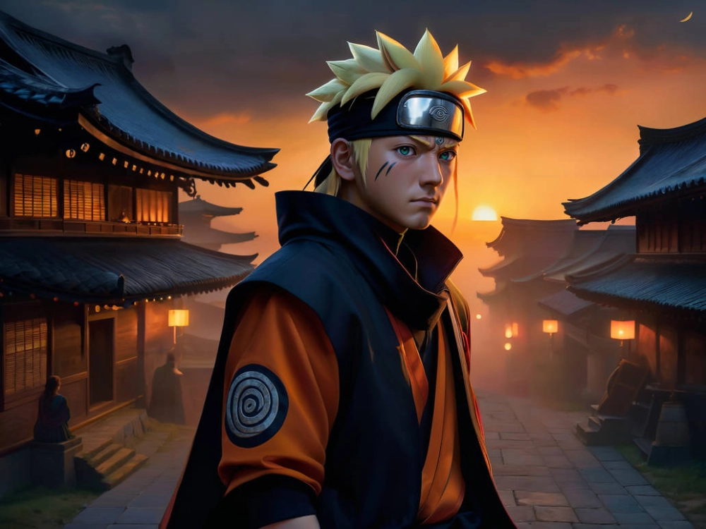 Naruto Uzumaki chất lượng mang độ sắc nét ấn tượng