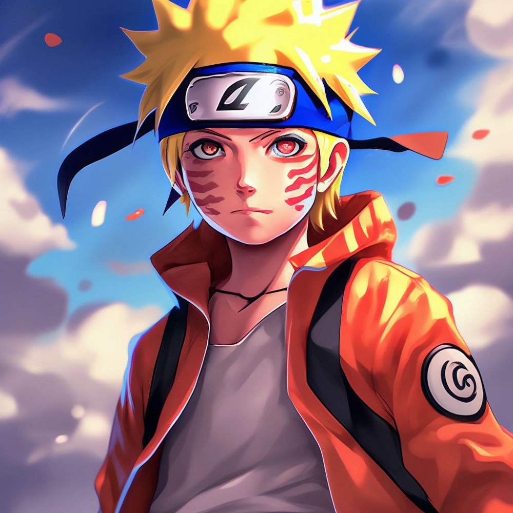 Naruto Uzumaki avatar tạo dấu ấn cá tính riêng biệt
