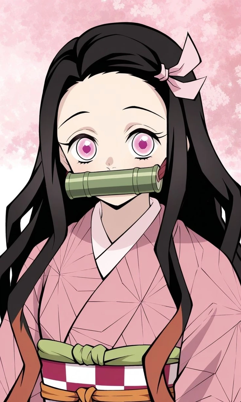 Học cách vẽ nhân vật vẽ nezuko dễ thương