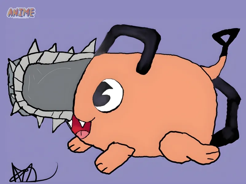 Quỷ cưa ảnh Pochita cute dễ thương nhất