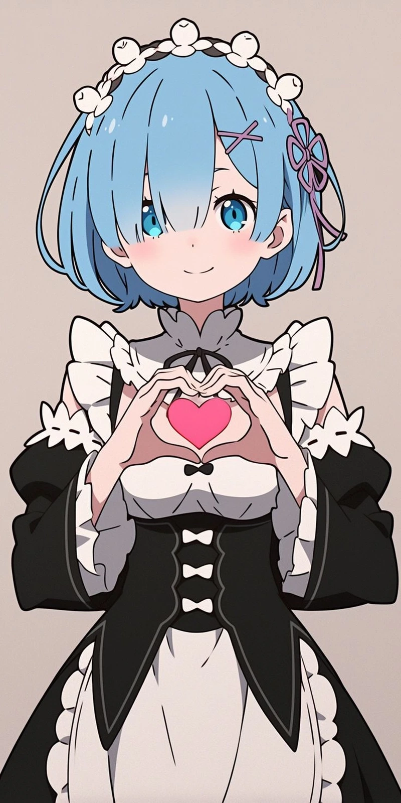 Rem re zero ss2 với nét đẹp trưởng thành và ánh nhìn sâu sắc