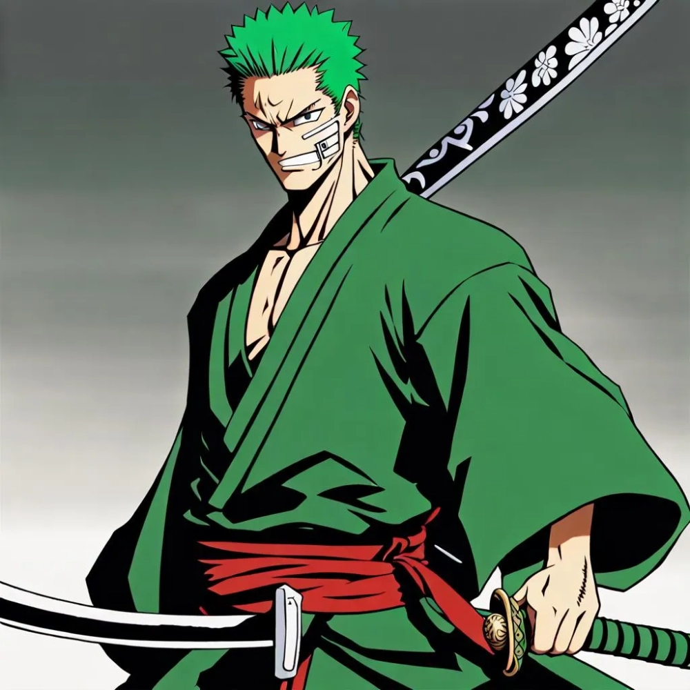 Roronoa Zoro đẹp với diện mạo thu hút mọi ánh nhìn