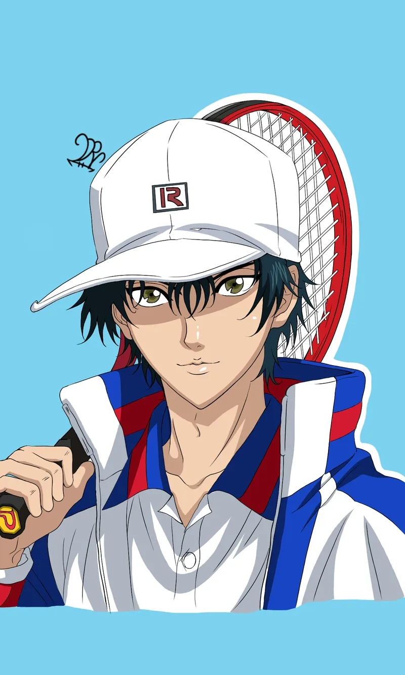 Thử sức với bản vẽ vẽ Ryoma Echizen sáng tạo