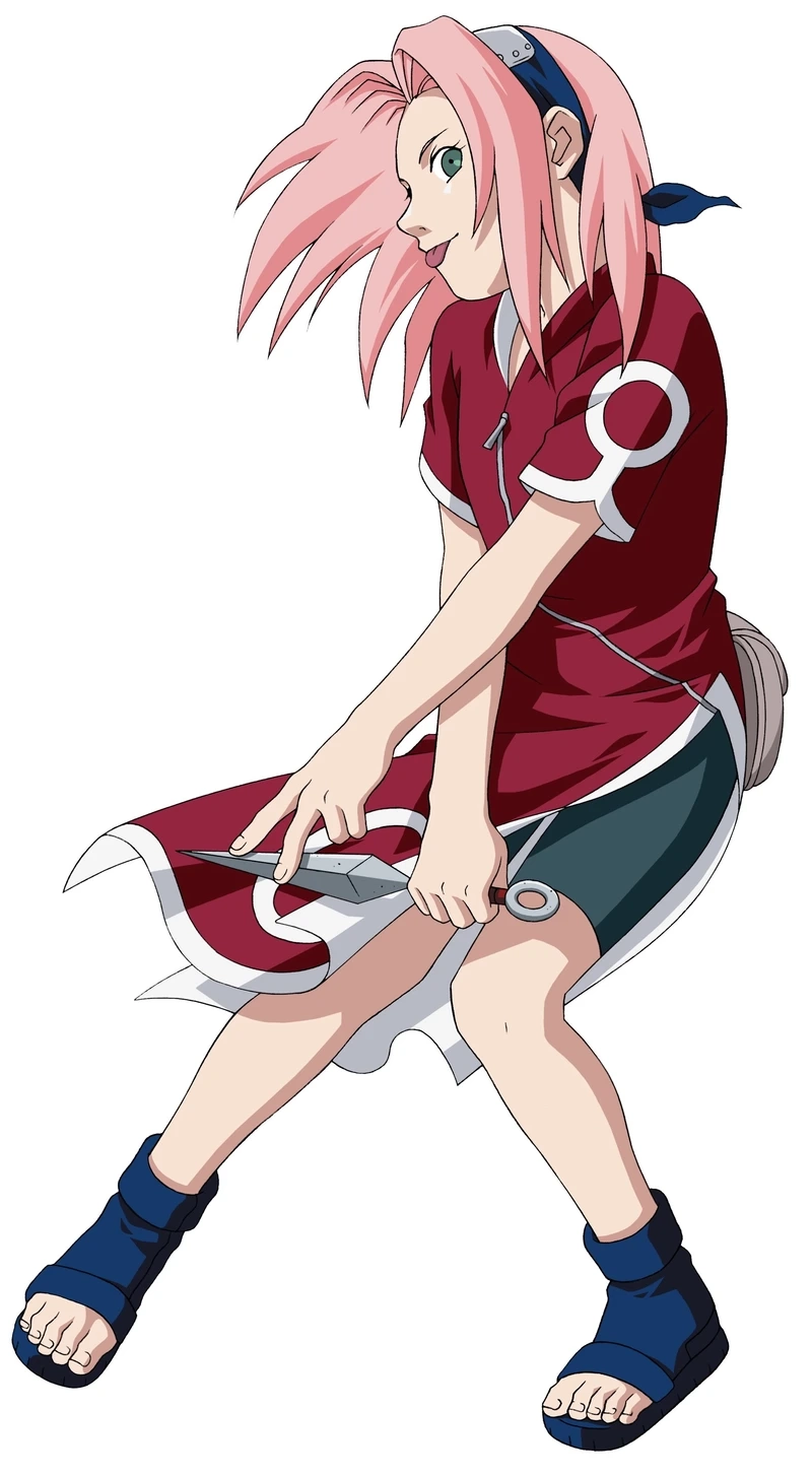 Sakura Haruno adult trưởng thành mạnh mẽ