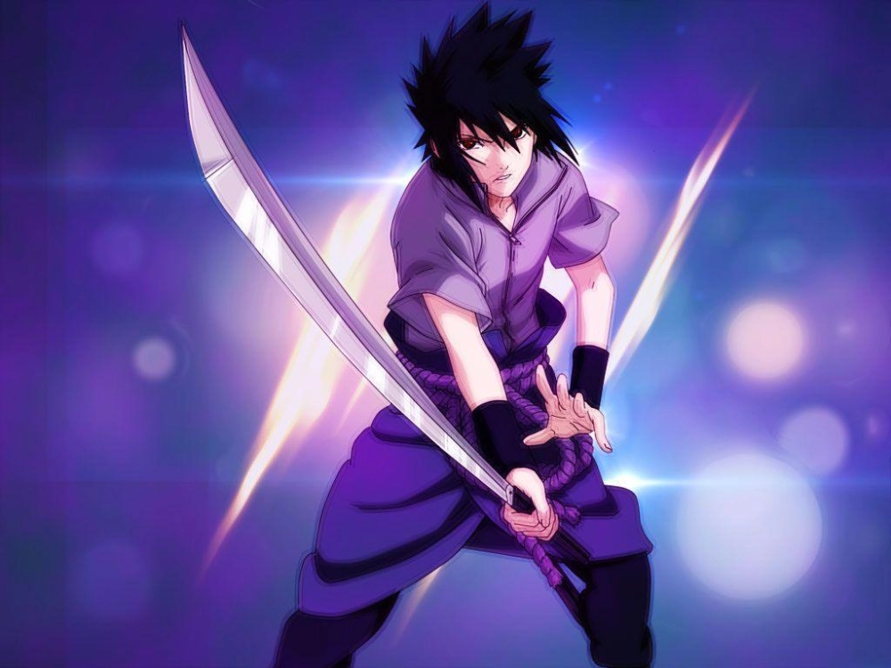 Sasuke Uchiha anime mang phong cách sắc sảo ấn tượng