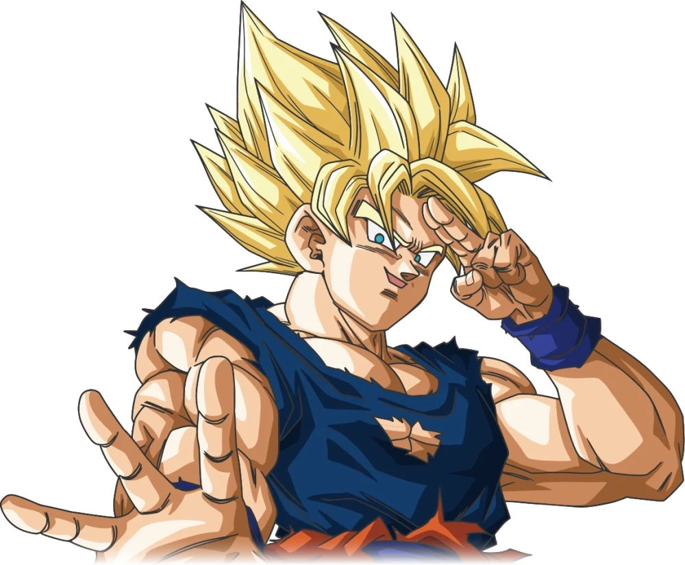 Hình ảnh Son Goku mang cá tính mạnh mẽ riêng