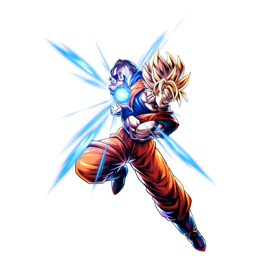 Son Goku anime với phong cách năng động ấn tượng