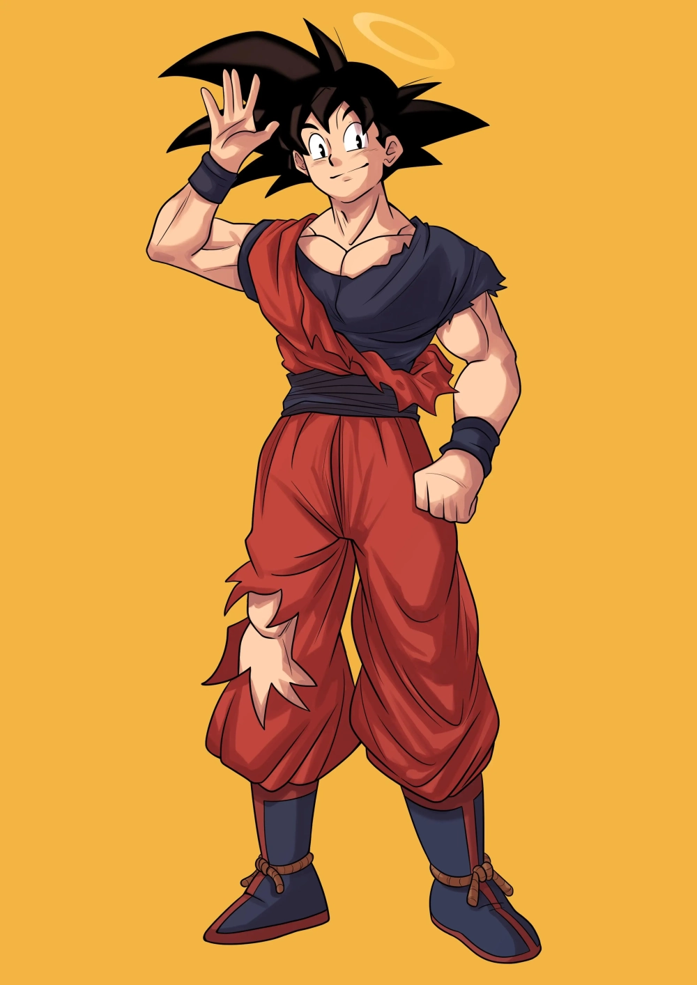 Son Goku ảnh bìa tạo điểm nhấn thu hút và ấn tượng