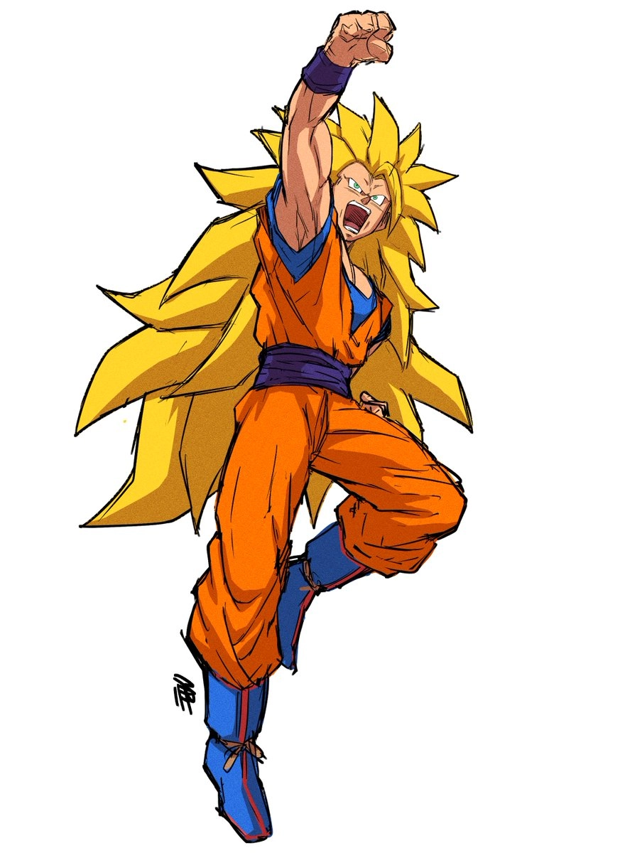 Son Goku fanart sáng tạo thu hút mọi ánh nhìn
