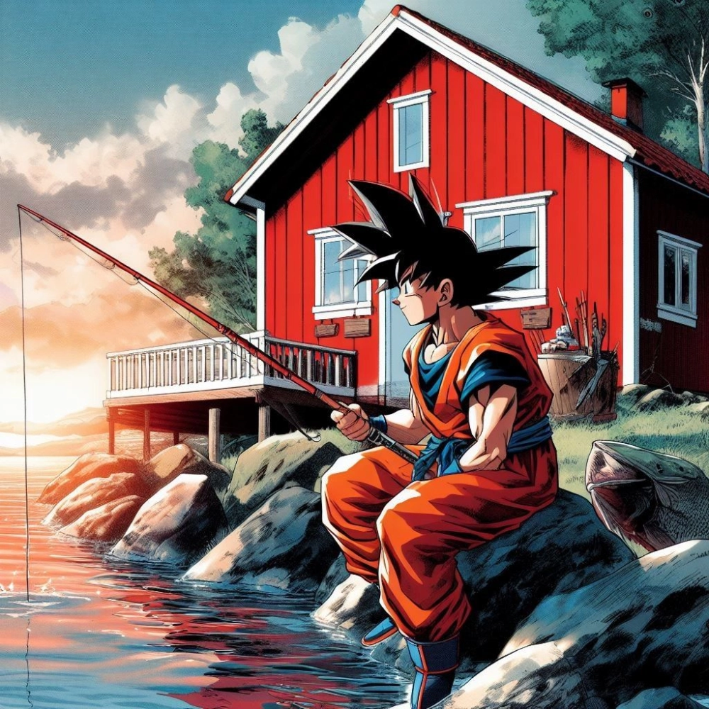 Son Goku đẹp với diện mạo đầy thu hút và nổi bật